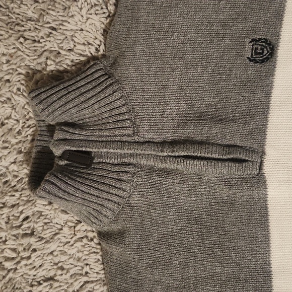 Boys SZ 10/12 CHAPS Quarter Zip Sweater - Picture 3 of 8